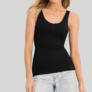NWT Jockey Generation™ Women's Core Body Smoothing Tank Top - Black XXL: